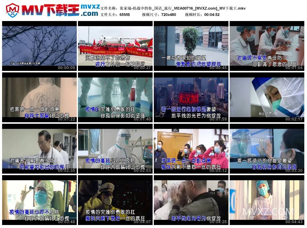 张家瑞-疫战中的你_国语_流行_MEA00716
